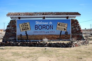 boroncasign Boron, California