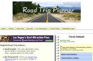 bellhopcom Screen Shot of a completed trip
