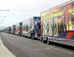 Ready to Roll -- (Sunset Road in background)