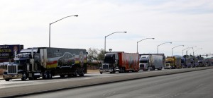 Creeping forward -- near Tropicana Avenue