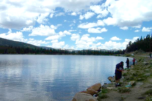 Echo Lake near Mt. Evans