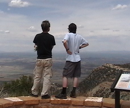 The view from Mesa Verde