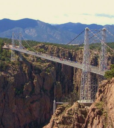 Royal Gorge bridge.