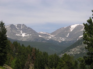 Rocky Mountain high in Rocky Mountains National Park , CO