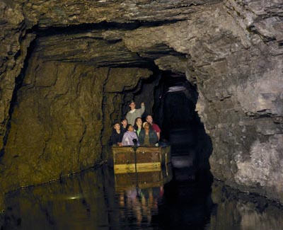 Lockport Cave Tour