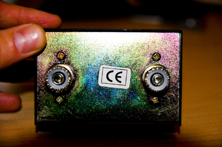 Back view of SWR Meter