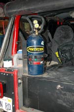PowerTank on a Jeep