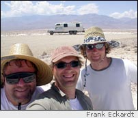 Mark, Frank, and Wolf with the Phoenix II