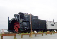 Railroad snow plow