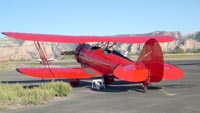 Waco biplane