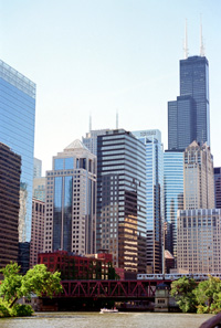 Chicago River view