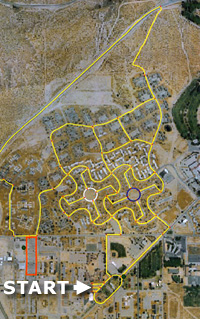Urban Challenge race course