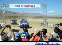 Stanford's Stanley crosses the finish line