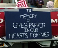 In Memory of Greg Parker