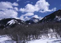 Winter in the La Sal Mountains
