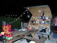 Teardrop Trailer galley