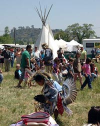 Ceremonial dancing