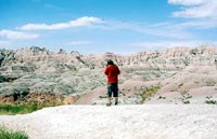 Badlands vista