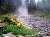 Hot stream at Strawberry Park