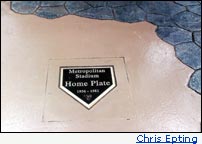 "The Met's" home plate