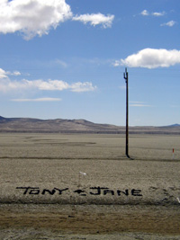 Desert grafitti