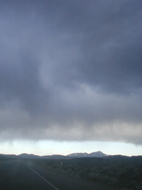Rain clouds