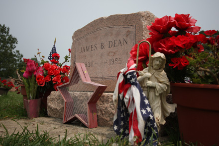 James Dean's grave
