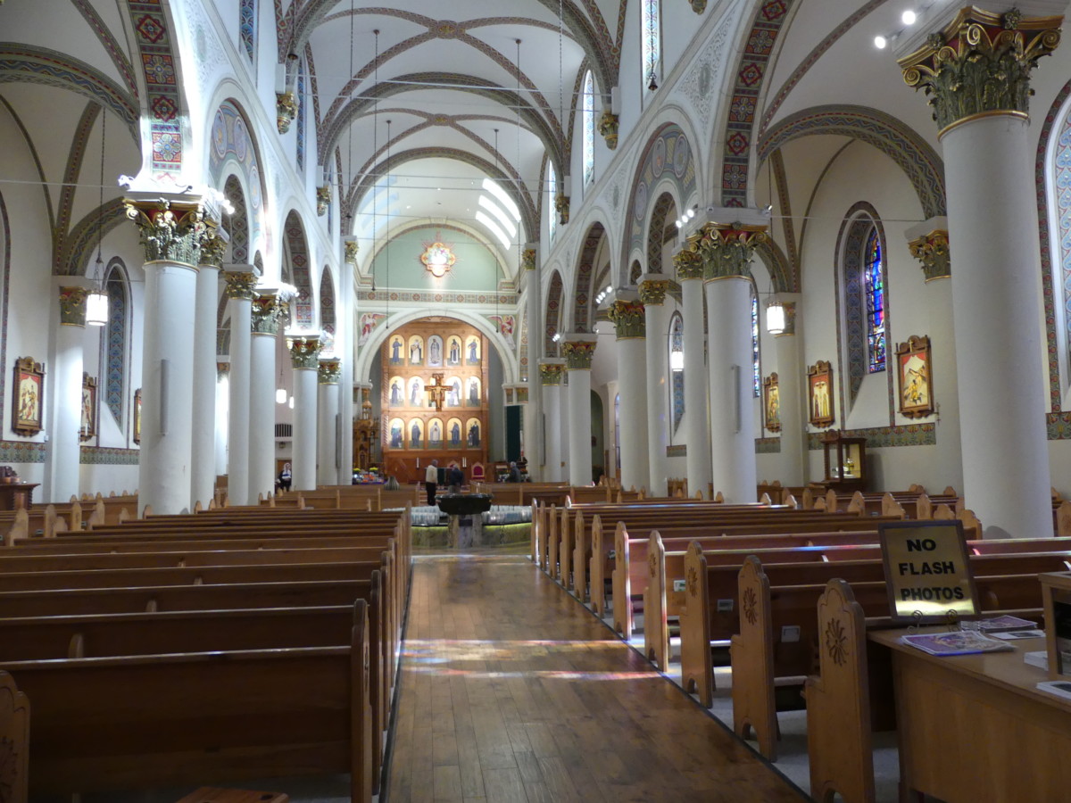 The interior of the Cathedral is gorgeous