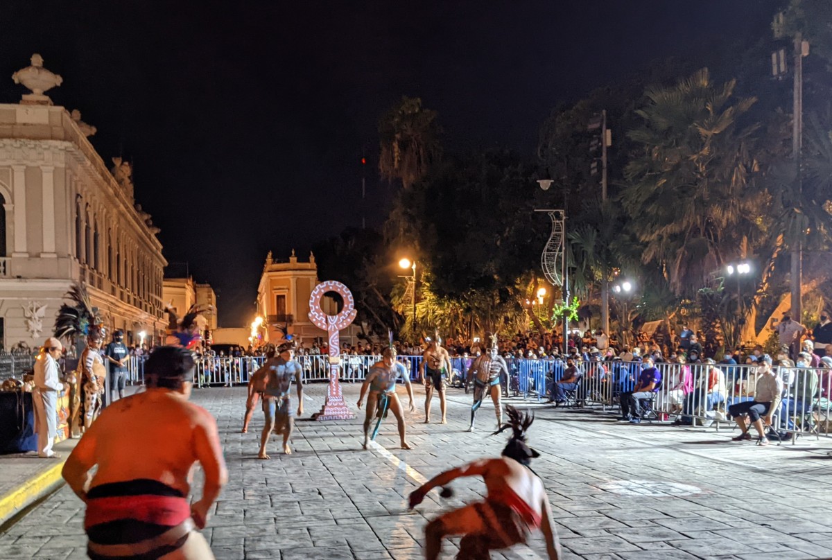 Pok Ta Pok game, Merida, Mexico