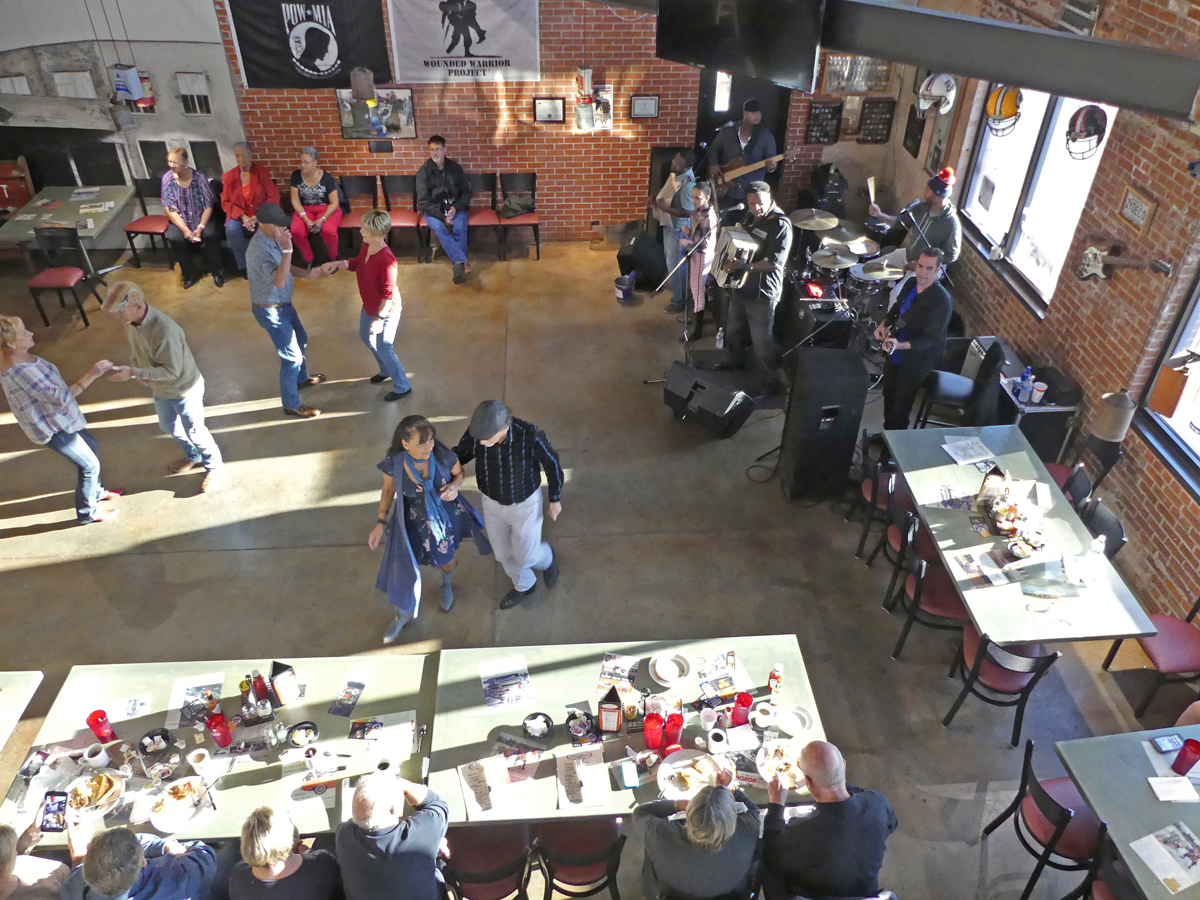 Dance floor at Buck and Johnny's