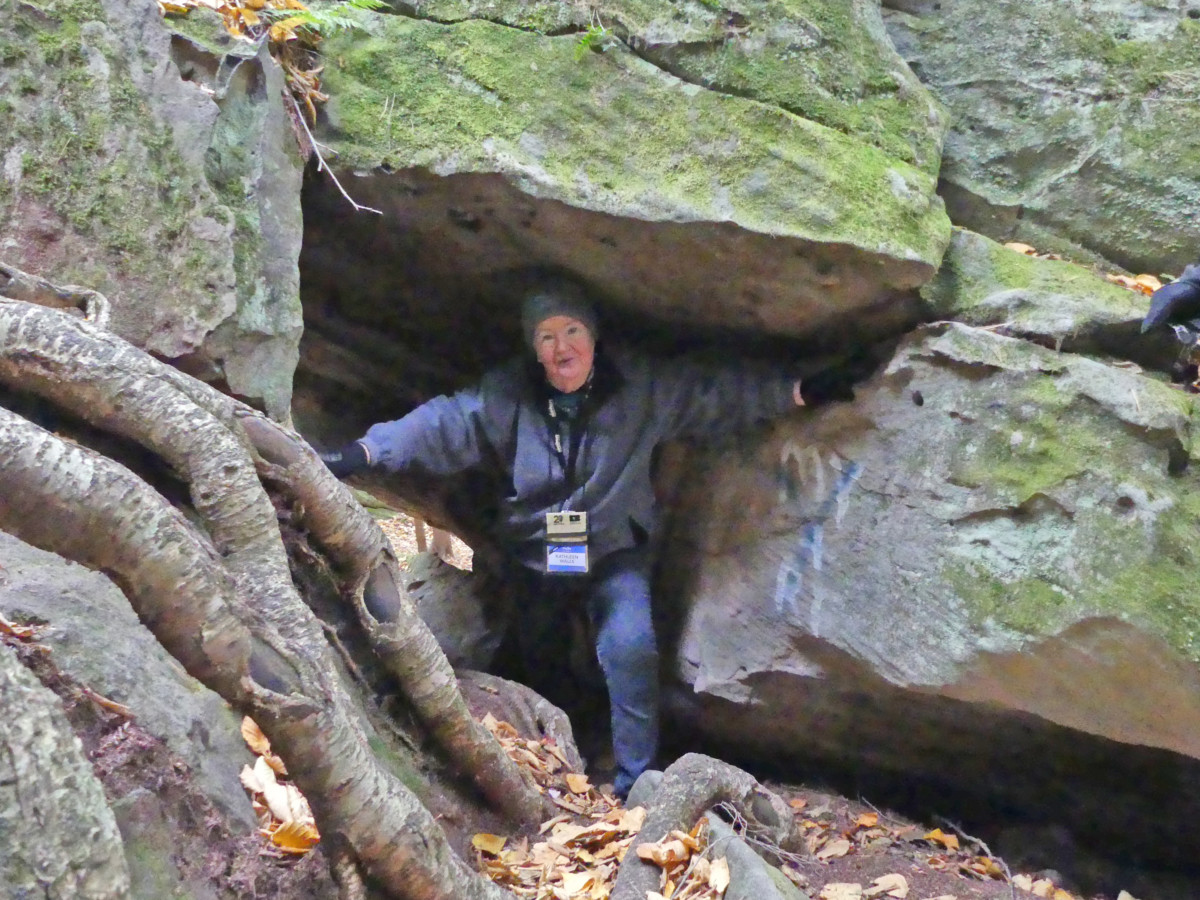 Playing in Bilger's Rocks