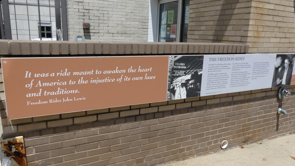 Exterior of Freedom Rides Museum