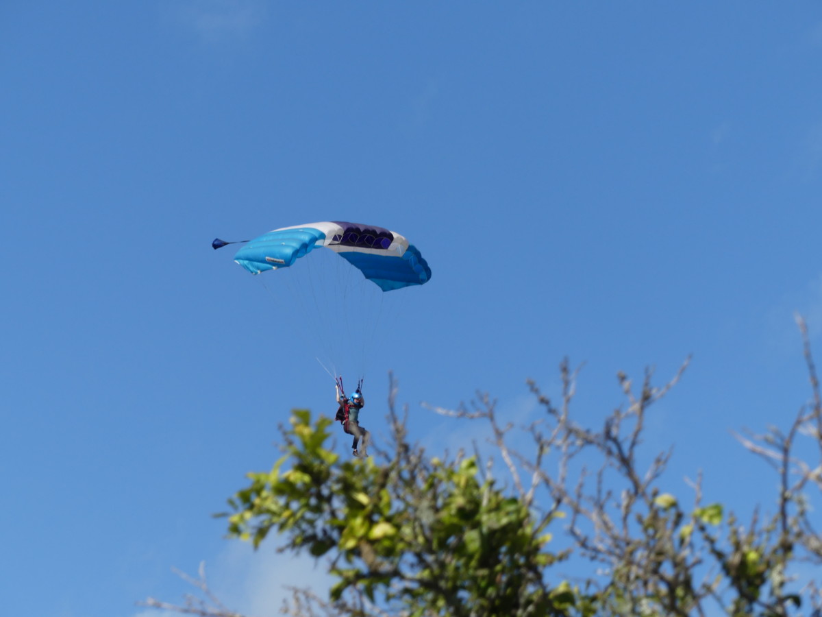 Skydiver at Skydive DeLand