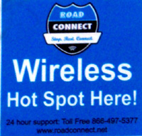Wireless Hot Spot Here!