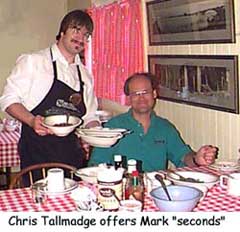 Mark gets "seconds"