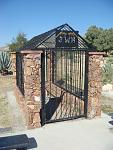 At the Concordia cemetery in El Paso, TX, we found the tomb of the famous John Wesley Hardin.