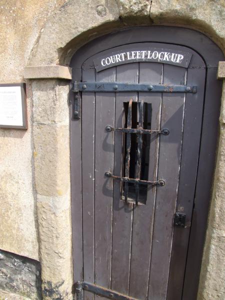 These small cells are a common site, a tiny concrete cell where they used to throw the town drunks for the night