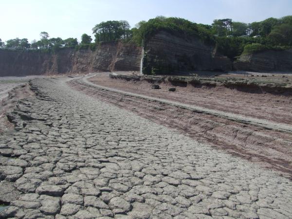 Erosion. The effects of the tides.
