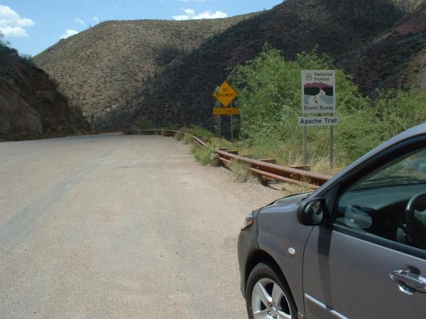 Starting from the eastern end of the Apache Trail