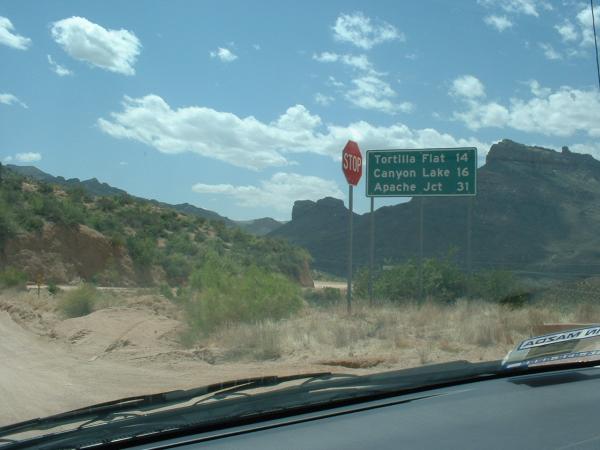 One of the few signs