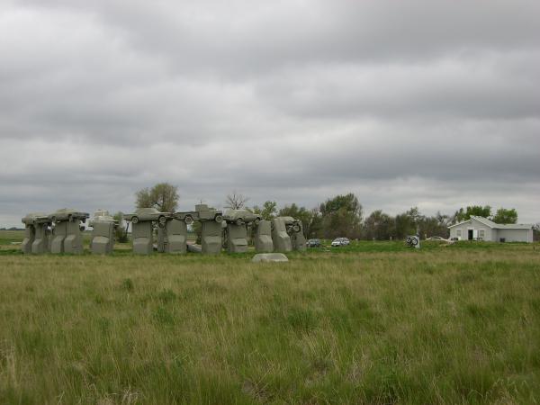 Looking from the back.