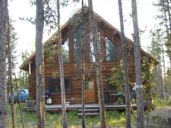 Log Cabin, Sawtooth Mountains, Idaho