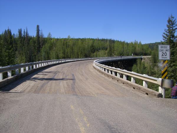 from the southern end
