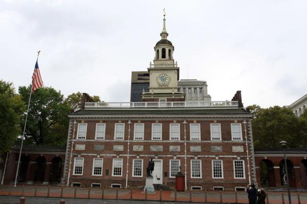 We made sure to get in the 30-minute tour of Independence Hall located in Philadelphia, PA.