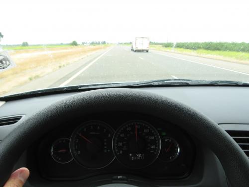 Great visibility and straight lanes means it's easy to cruise at high speed.