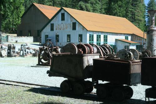 The Empire Mine in Grass Valley produced more gold than any other hard-rock gold mine in California.