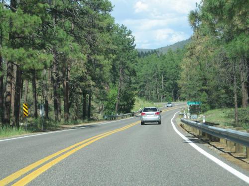 Prescott was high enough in elevation that the cottonwoods, pinons, and junipers gave way to ponderosa pines.