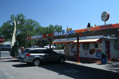 World famous Snow Cap in Seligman, AZ on old Route 66