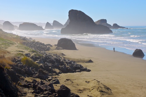 Typical Oregon Coastline on the famous 101