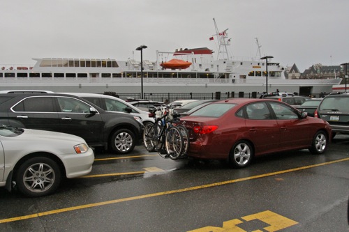 Our return ferry from Victoria, BC to Port Angeles, WA